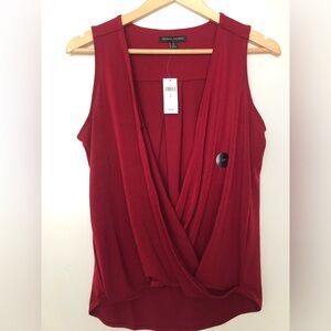 Beautiful Banana Republic Red V-Neck Top New with Tags!